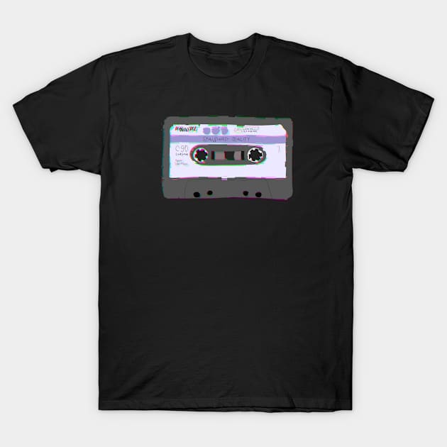 cassette glitch T-Shirt by TheGlitchSwitch